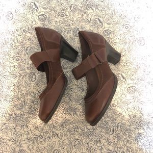 Brown Mary Janes
